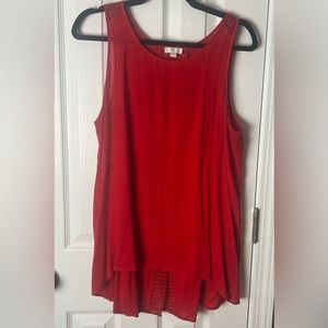 Summer Red Tank Top